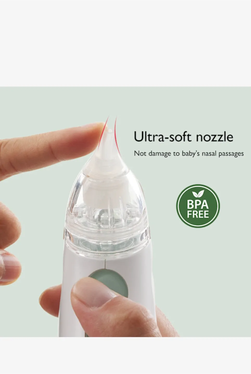 Momcozy Baby Nasal Aspirator - BN02 image indicator(4)