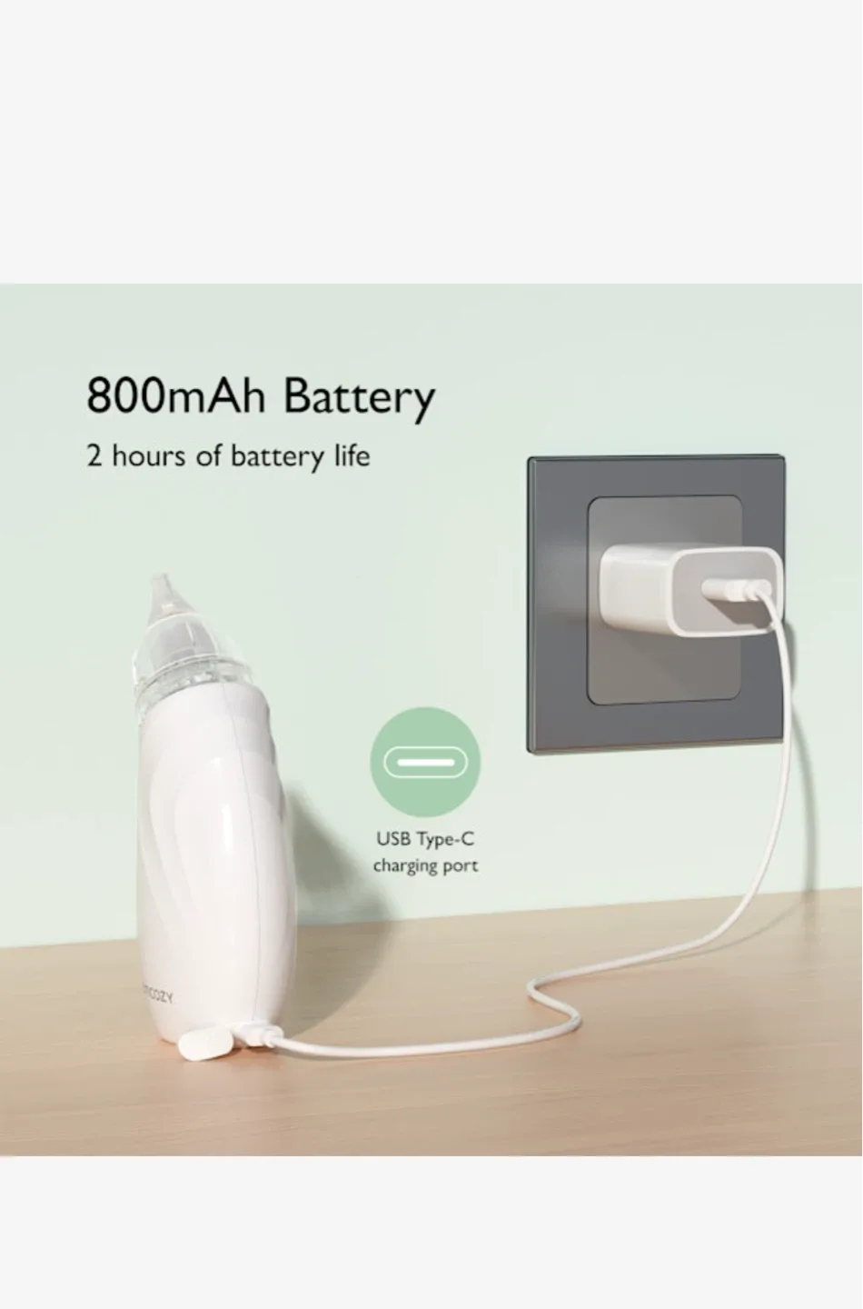 Momcozy Baby Nasal Aspirator - BN02 image indicator(7)