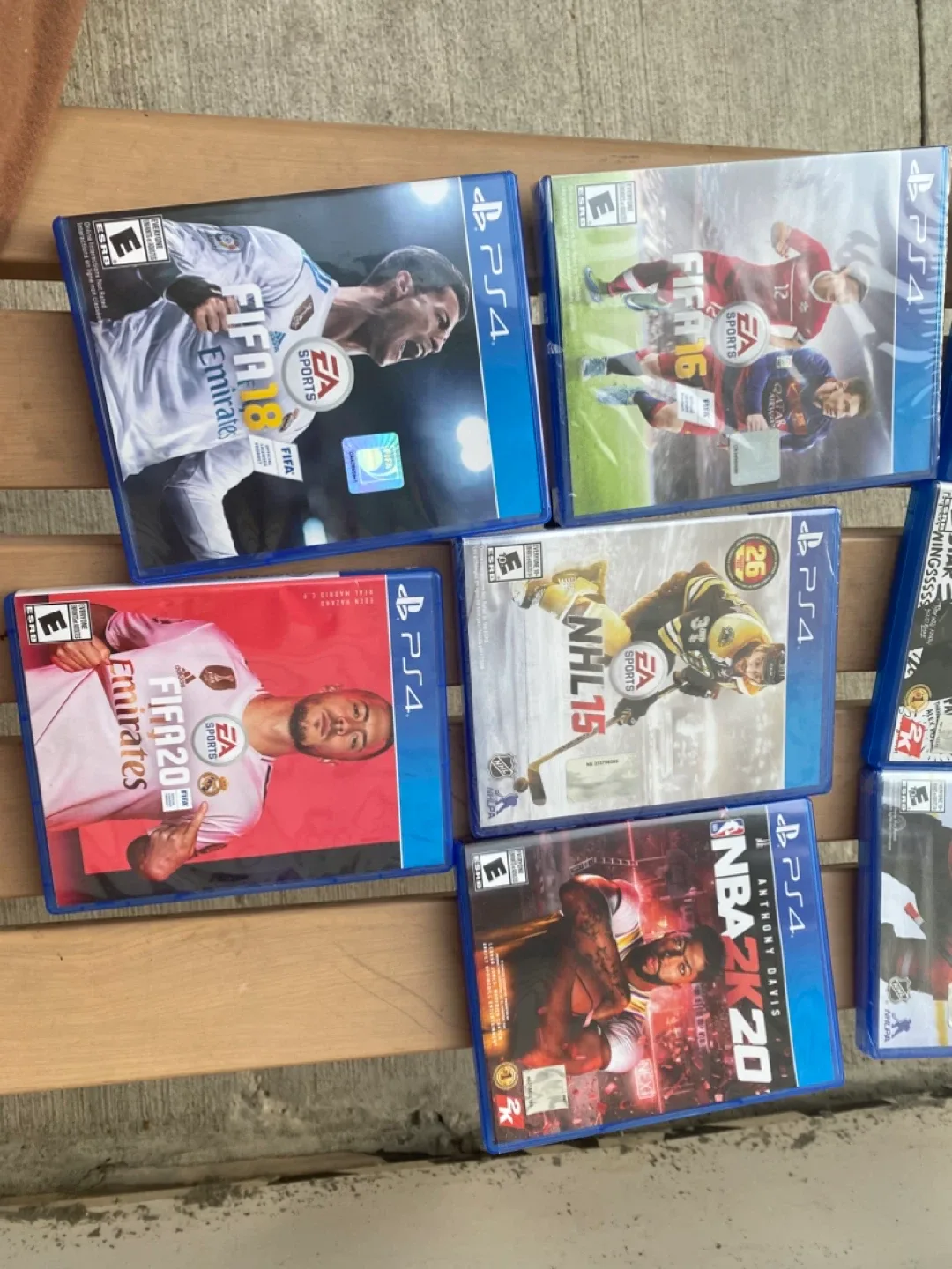 PS4 Games: FIFA, NHL, NBA - Bundle! 10each image indicator(3)