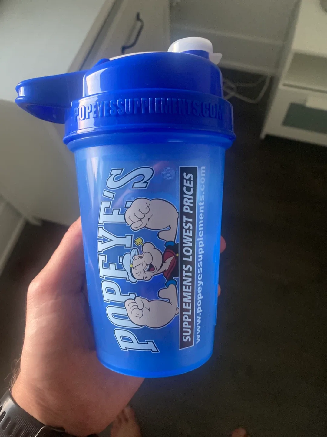 Popeye's Supplements Shaker Bottle
