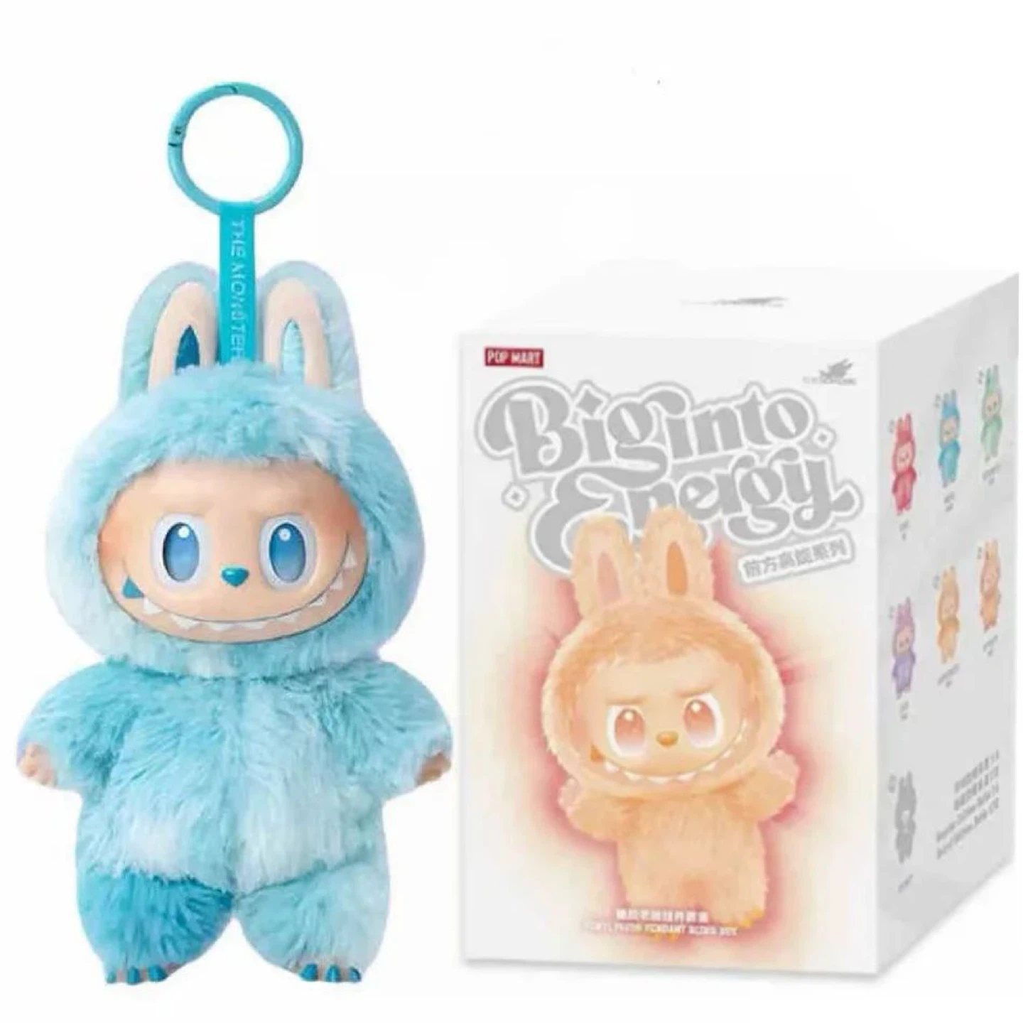 💙 Authentic POP MART Labubu “Blue Hope” Plush Keychain 💙