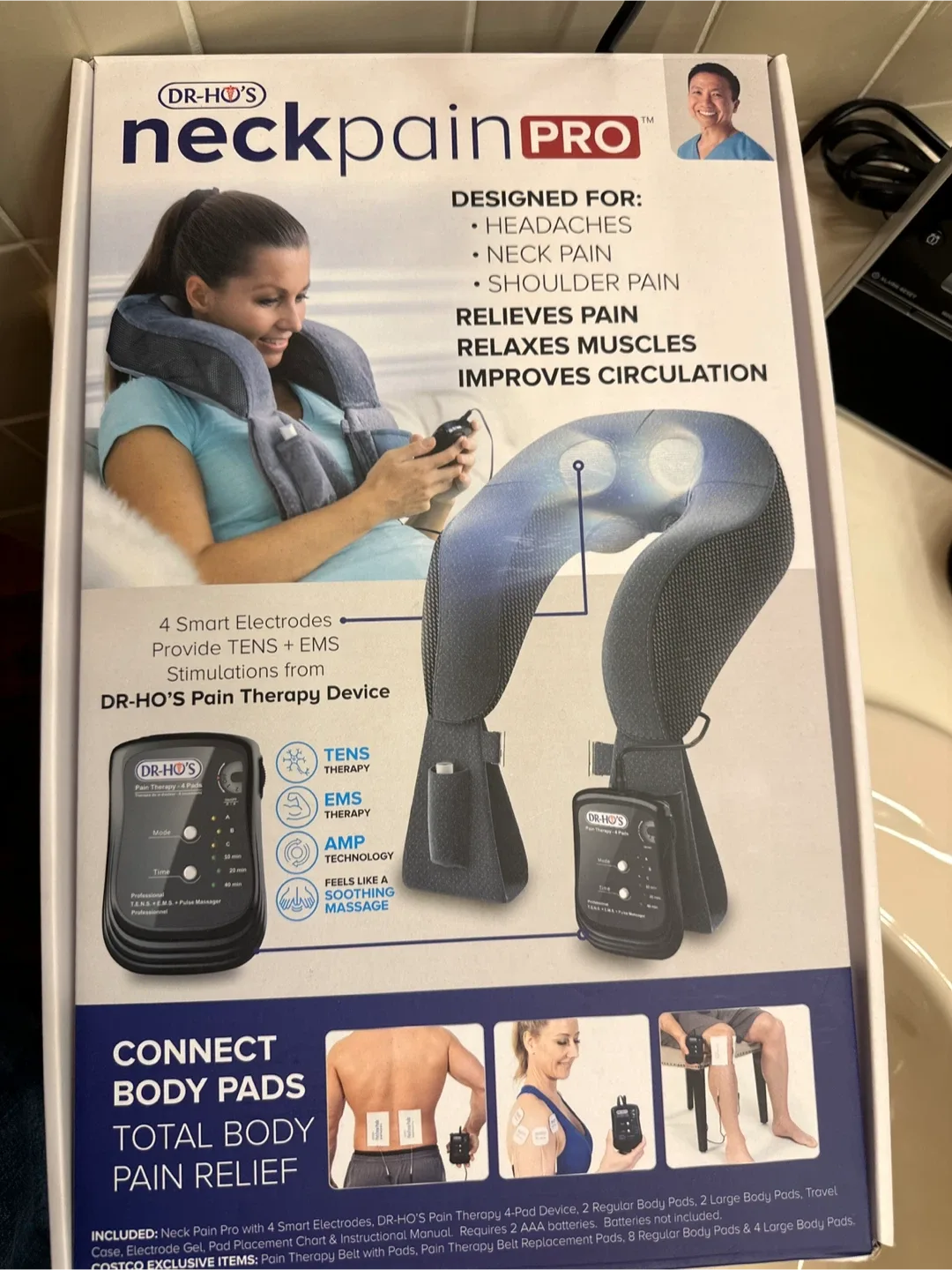 DR-HO'S Neck Pain Pro TENS Device image indicator(2)