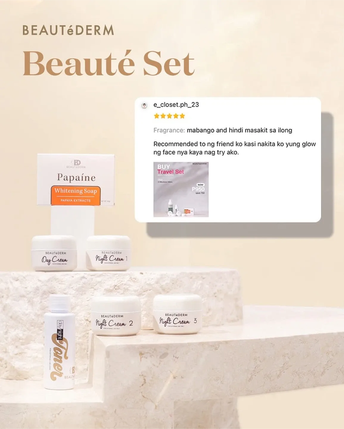 BeautéDerm Beauté Set (with freebie) image indicator(3)