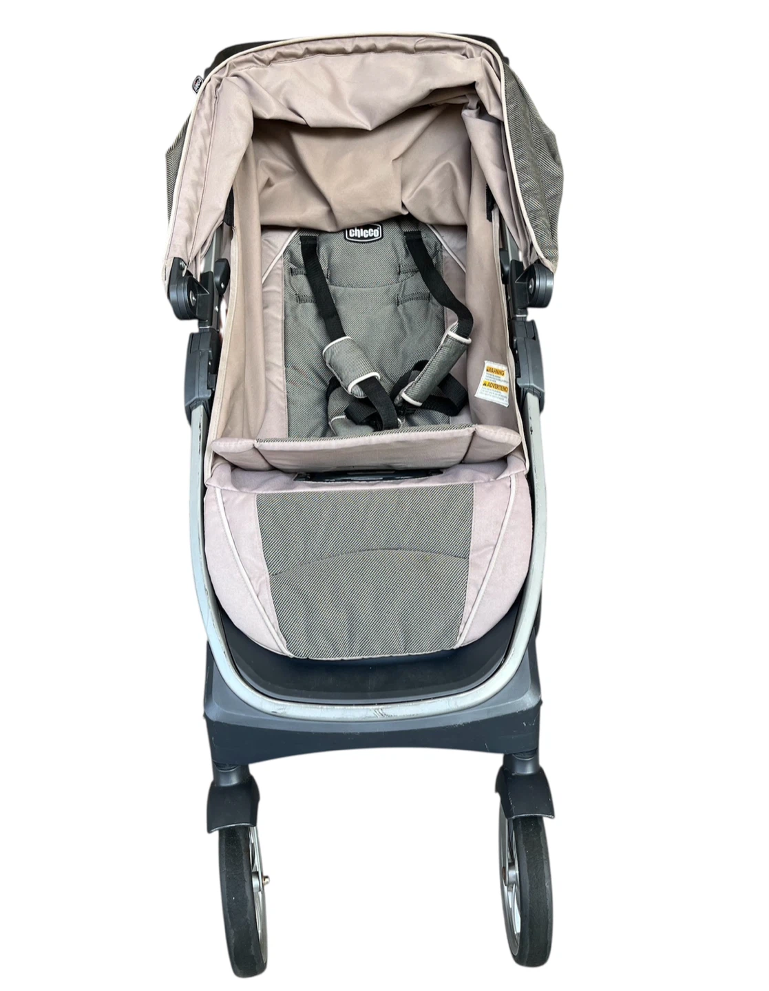 CHICCO BRAVO 3in1 TRIO TRAVEL SYSTEM QUICK-FOLD STROLLER. - photo 2