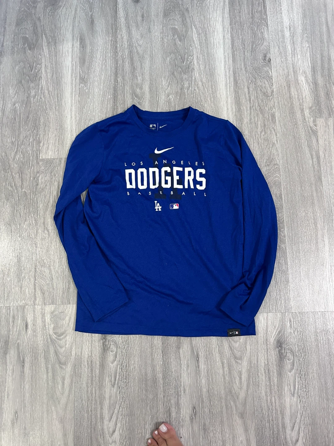 Nike Los Angeles Dodgers Long Sleeve Tee - Size M