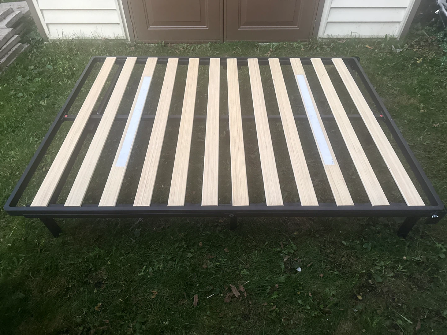 Double Bed Frame with Slats - photo 3