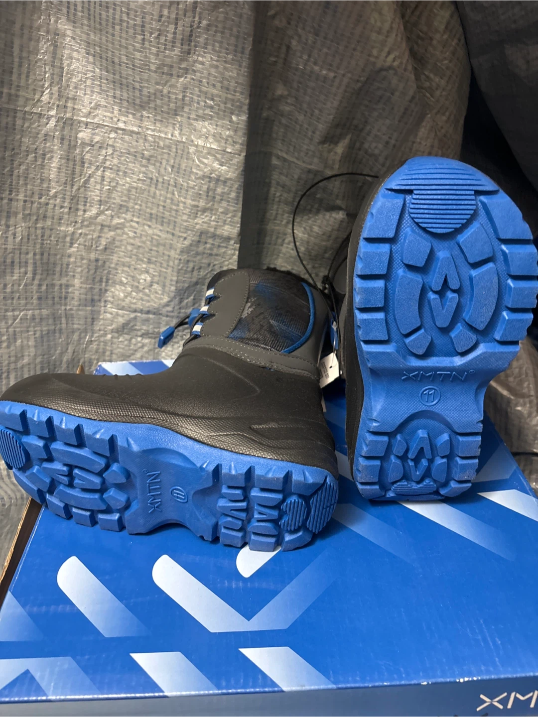 XMTN Kids Winter Boots - Size 11 - Blue/Black - photo 2