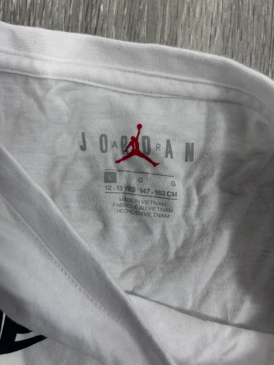 Jordan Long Sleeve Shirt - Size L (12-13 yrs) image indicator(2)