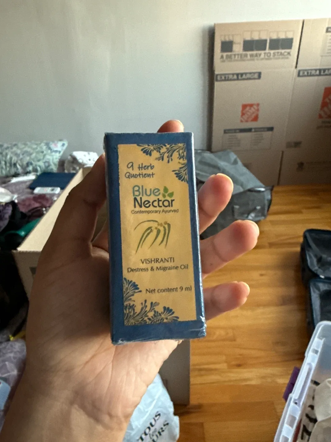 Blue Nectar Vishranti Destress & Migraine Oil thumbnail
