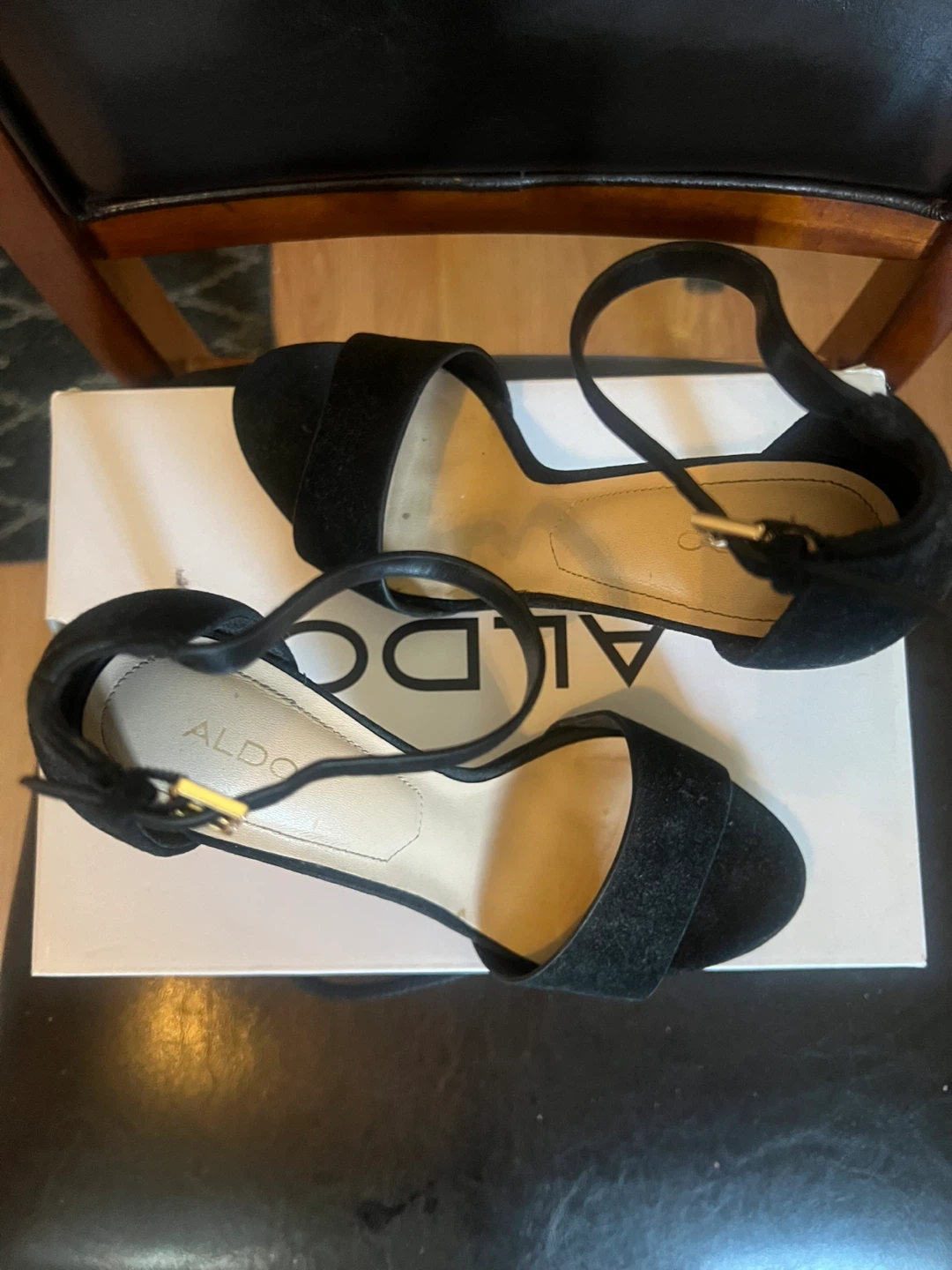 ALDO Black Heels, Size 7 - photo 2