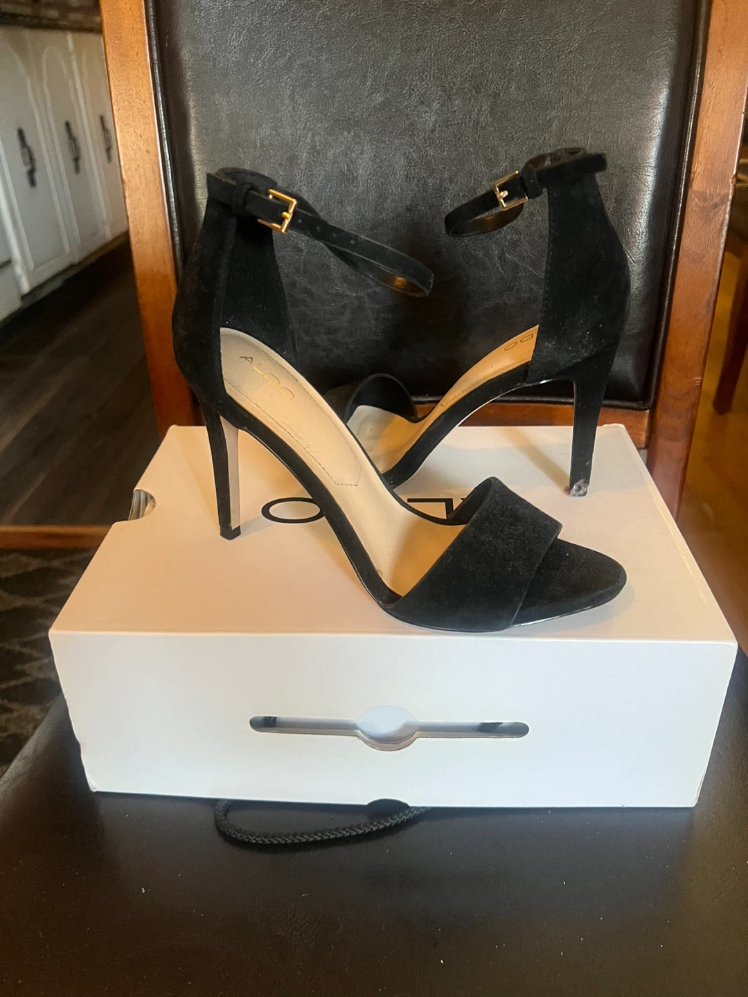 ALDO Black Heels, Size 7
