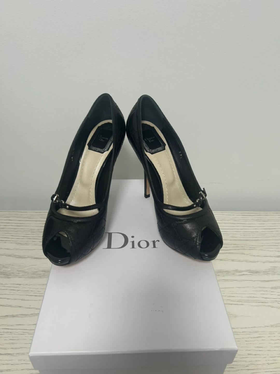 Christian Dior Black Heels