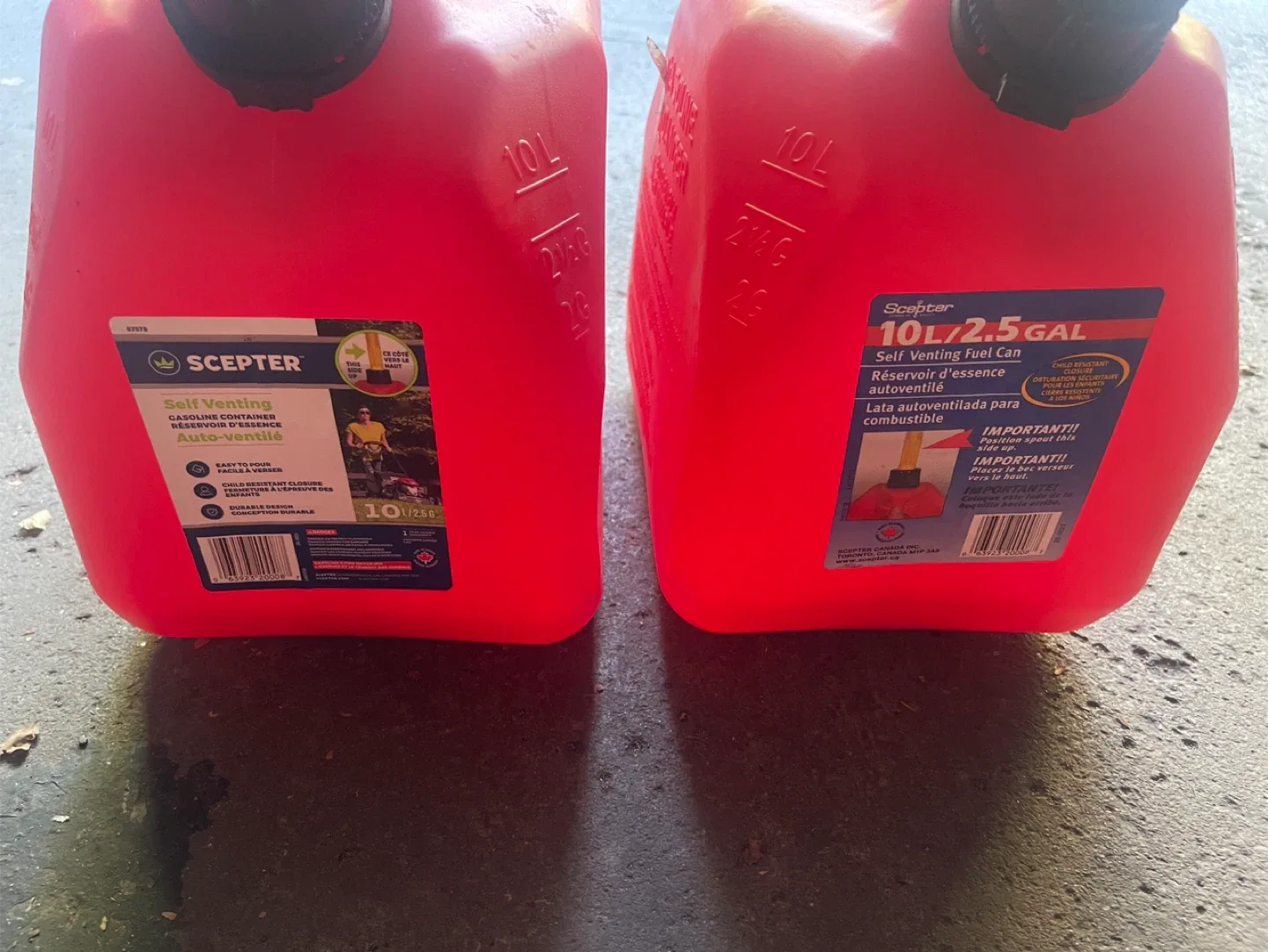 Scepter 10L/2.5 Gal Self Venting Fuel Can thumbnail