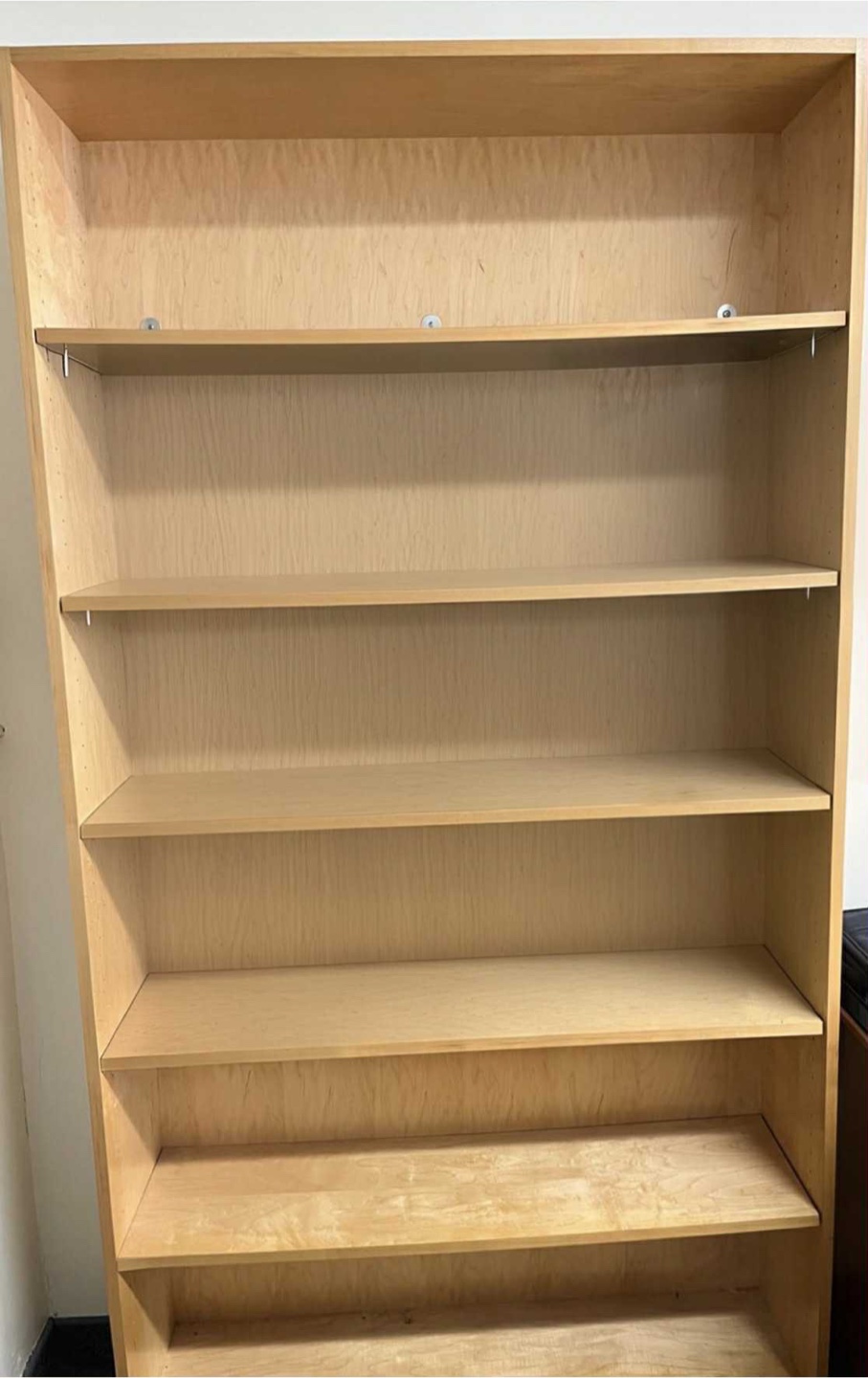 Solid Maple Wood Bookshelf