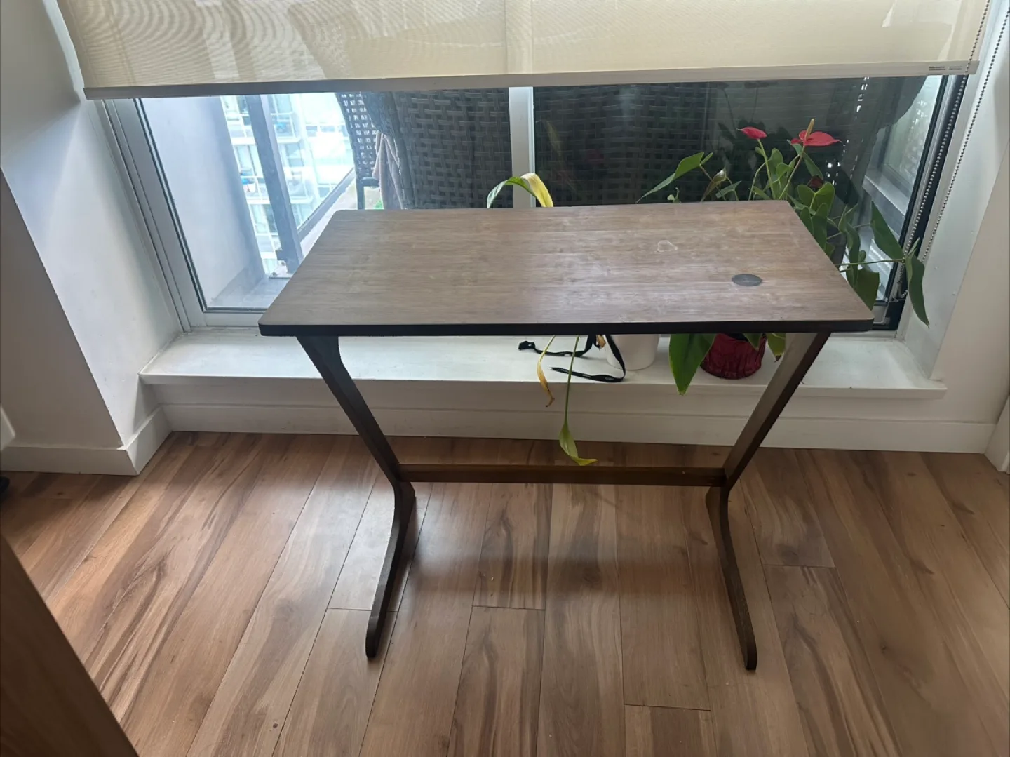 Brown Wooden Side Table thumbnail