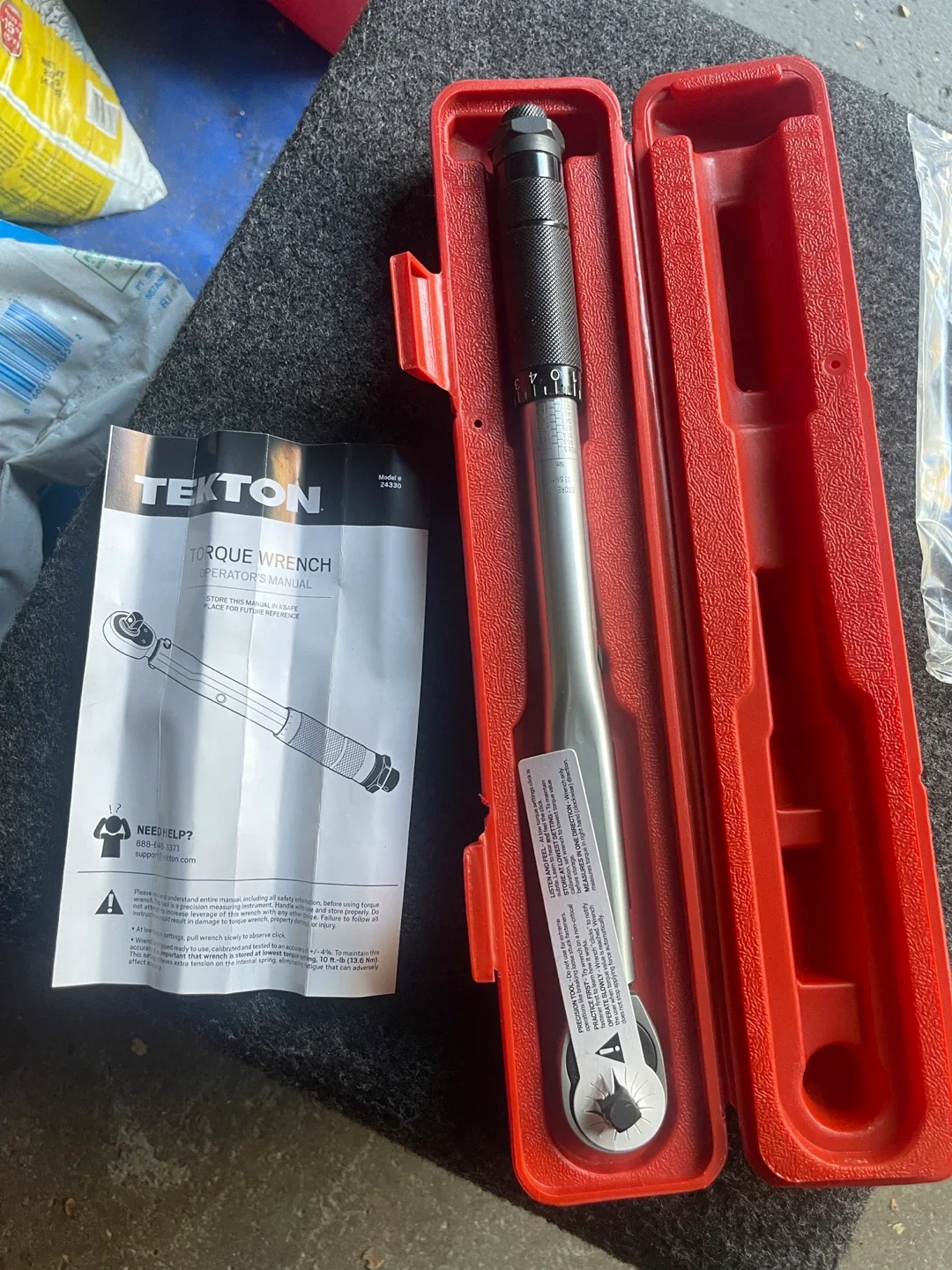 Tekton Torque Wrench Model 24330 thumbnail