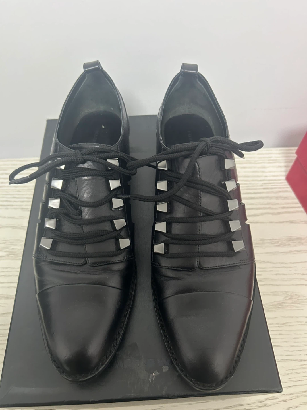 Alexander Wang Black Leather Shoes