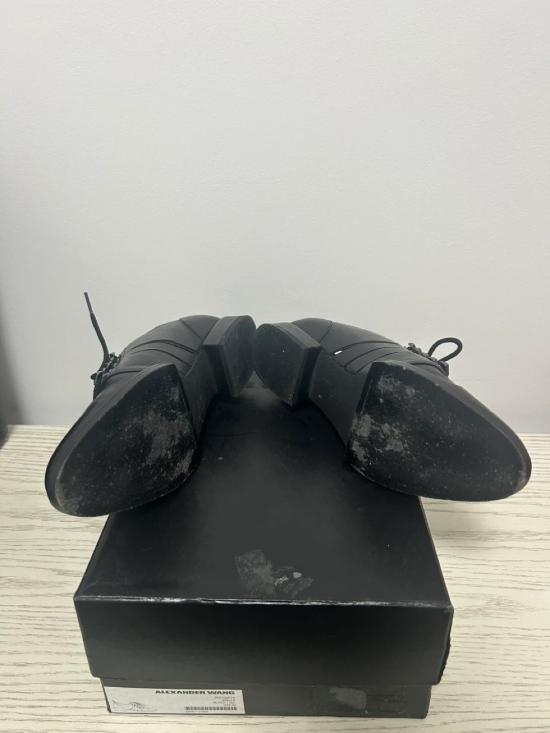 Alexander Wang Black Leather Shoes - photo 4