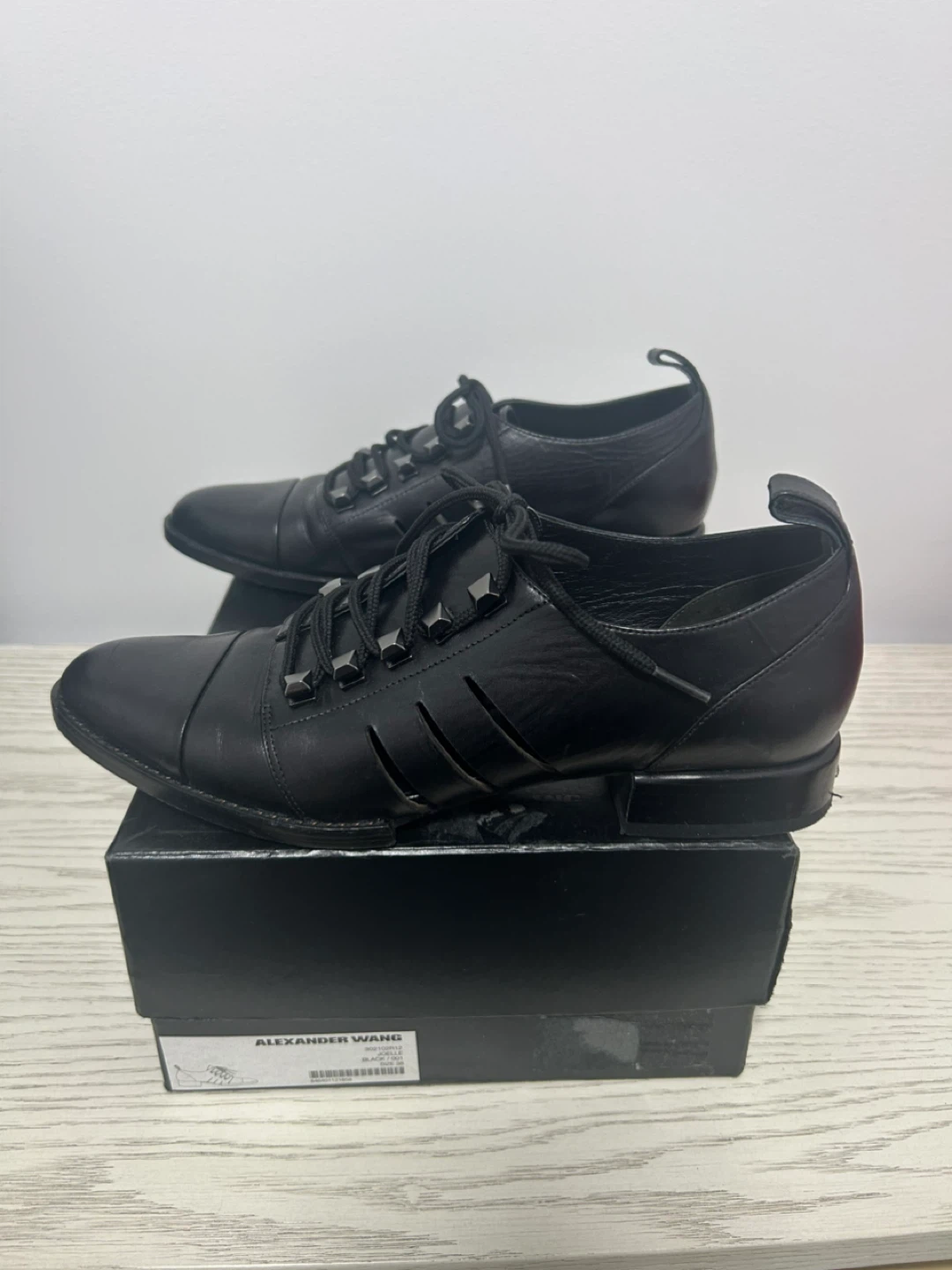 Alexander Wang Black Leather Shoes - photo 3
