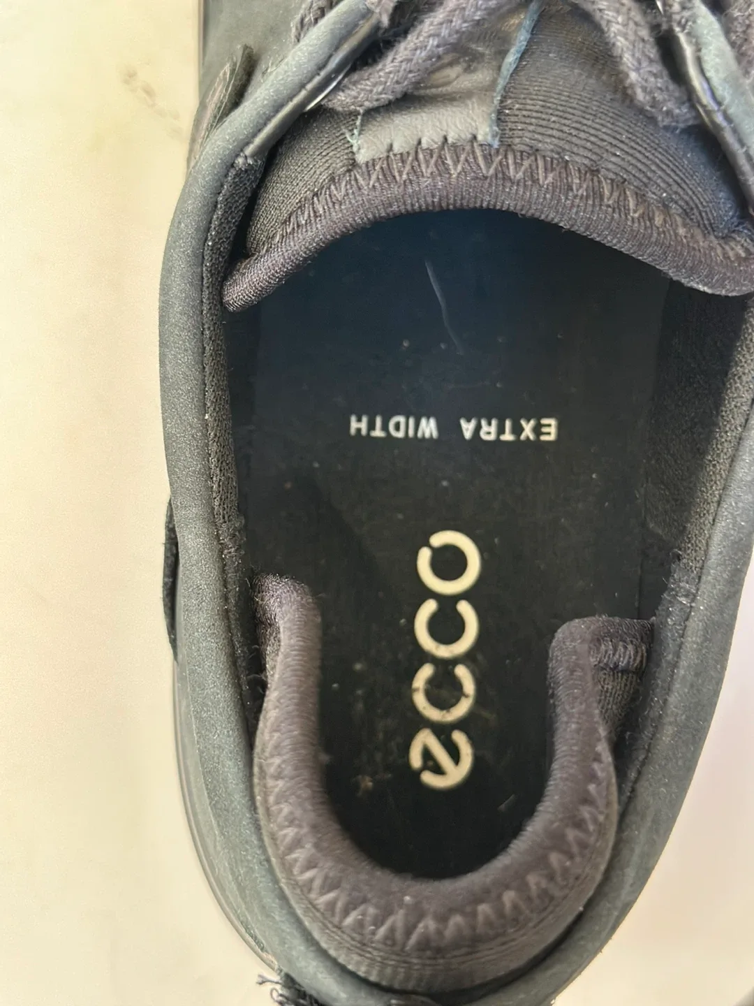 Ecco  Leather Sneakers, Extra Width size: EUR 39/US 8-8.5 image indicator(2)