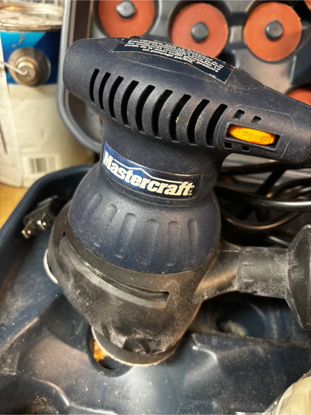 Mastercraft Random Orbit Sander with Case image indicator(3)