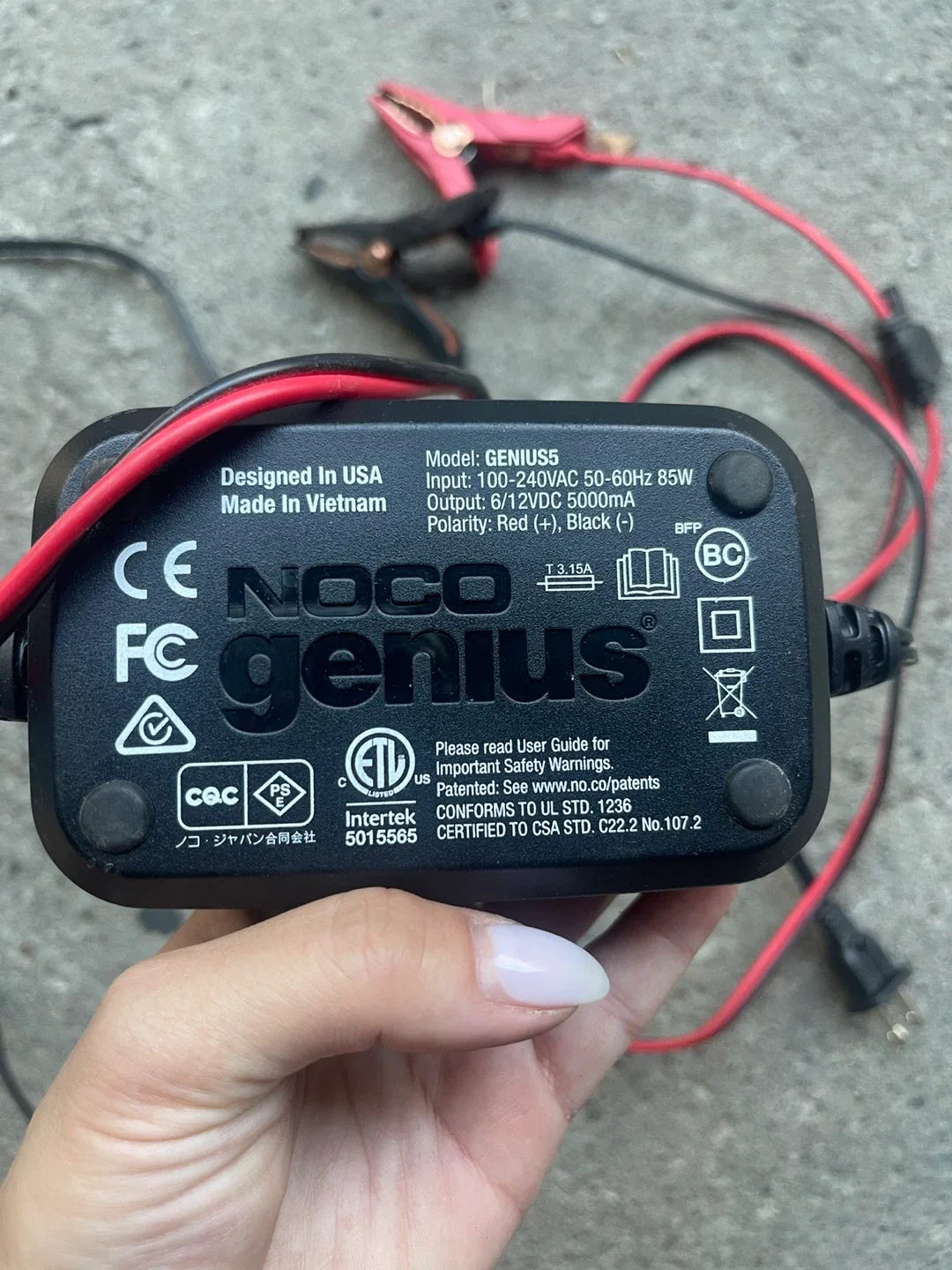 NOCO Genius 5 Battery Charger thumbnail