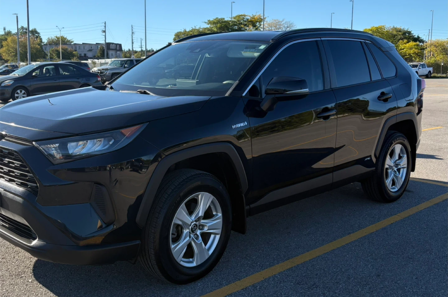 Black Toyota RAV4 LE Hybrid - photo 3