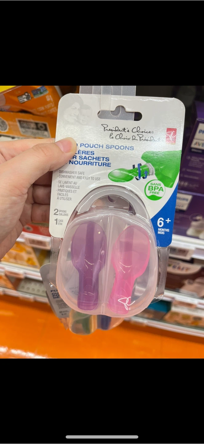President's Choice Pouch Spoons - New!