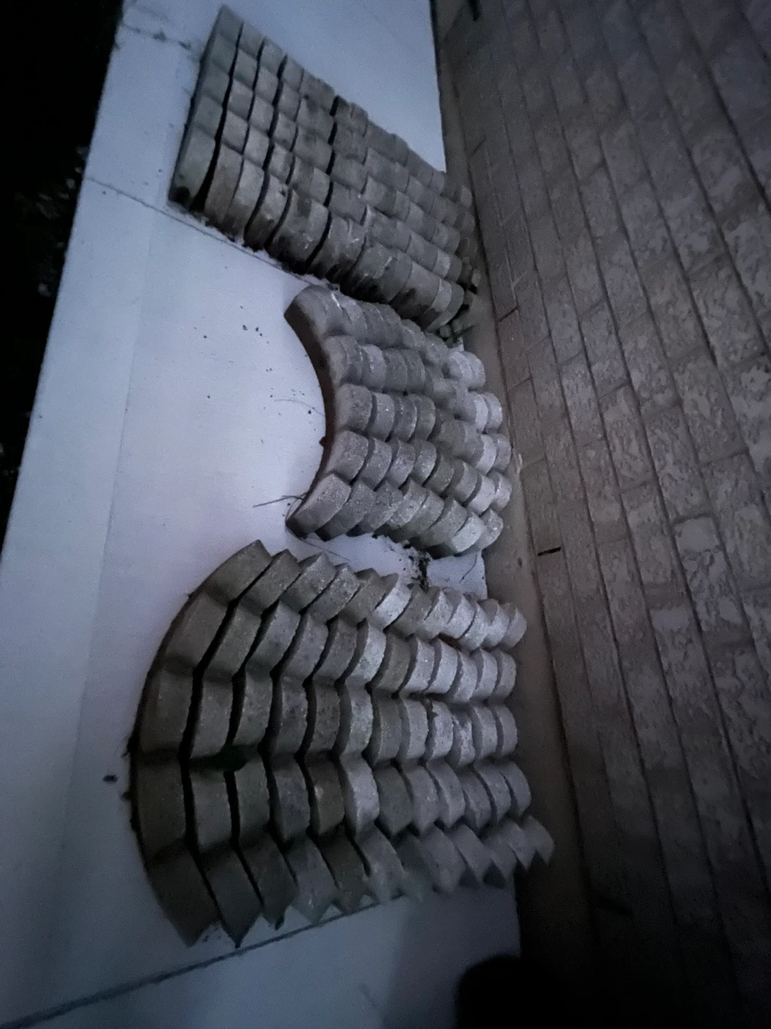 Oldcastle Scalloped Lawn-edges - Straight  & Curved - $3 Each