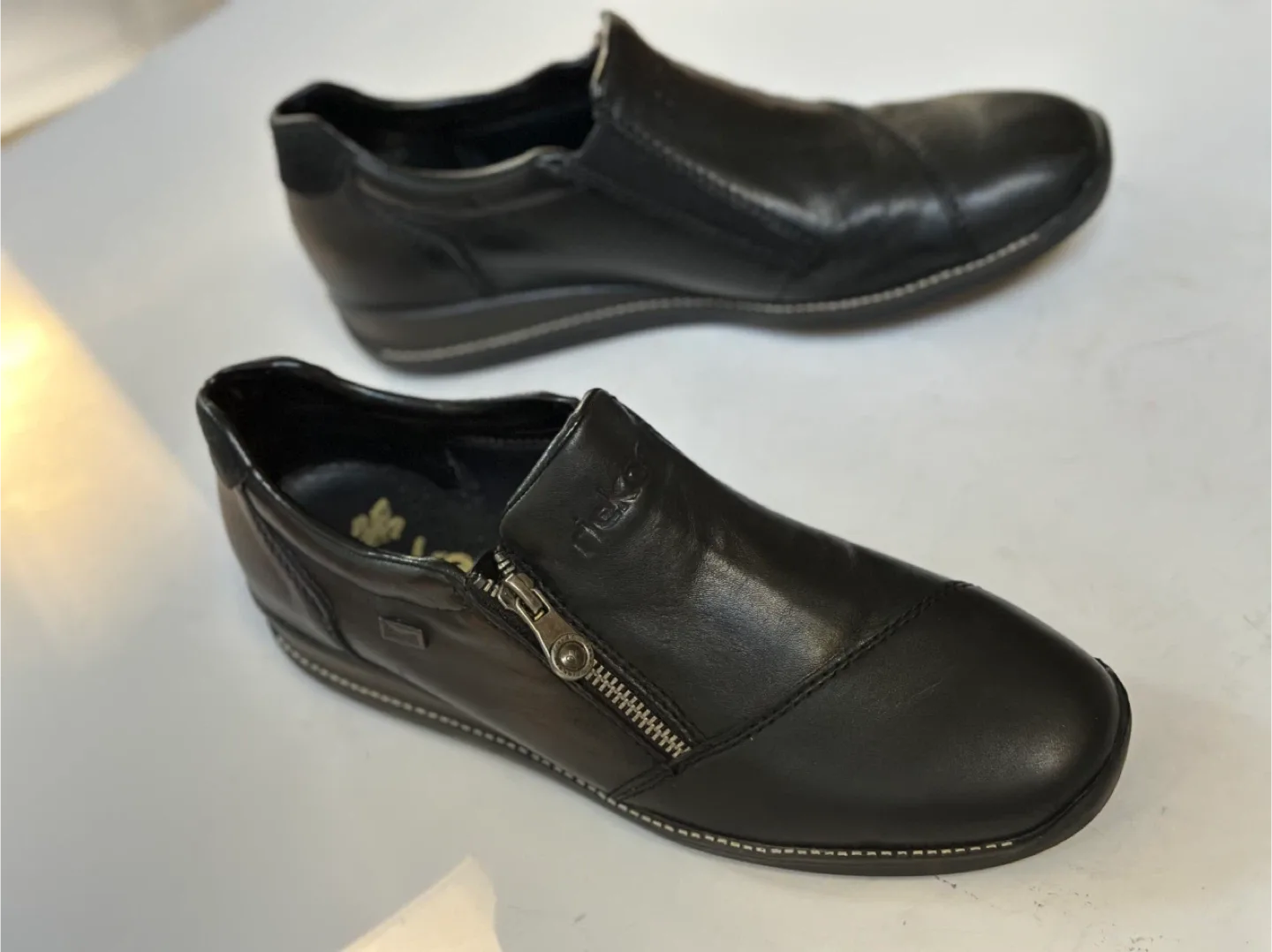 RIEKER  leather loafers Size: EUR 41 / US 10-10.5 ladies thumbnail