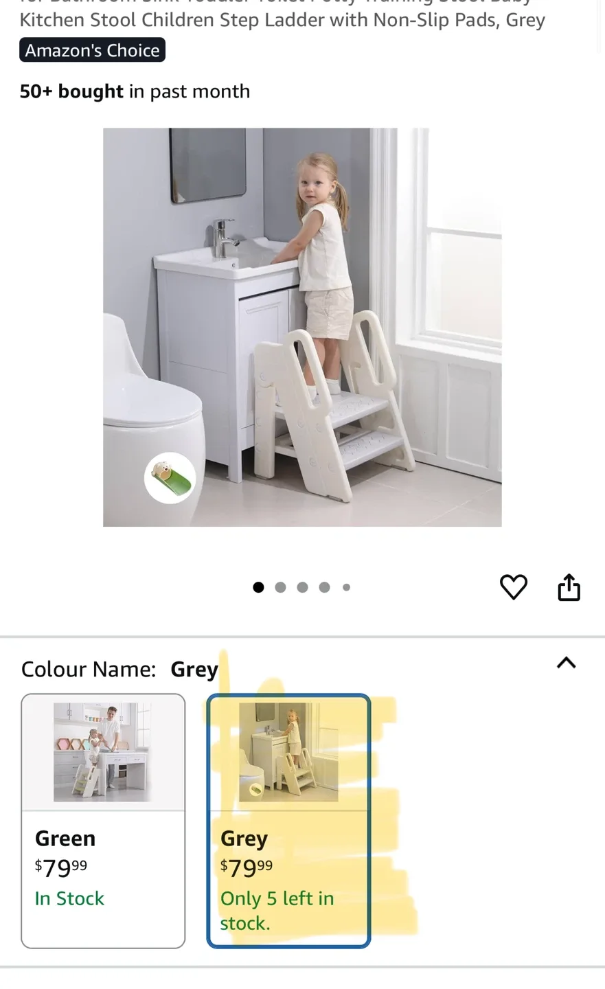 Kids Step Stool image indicator(9)