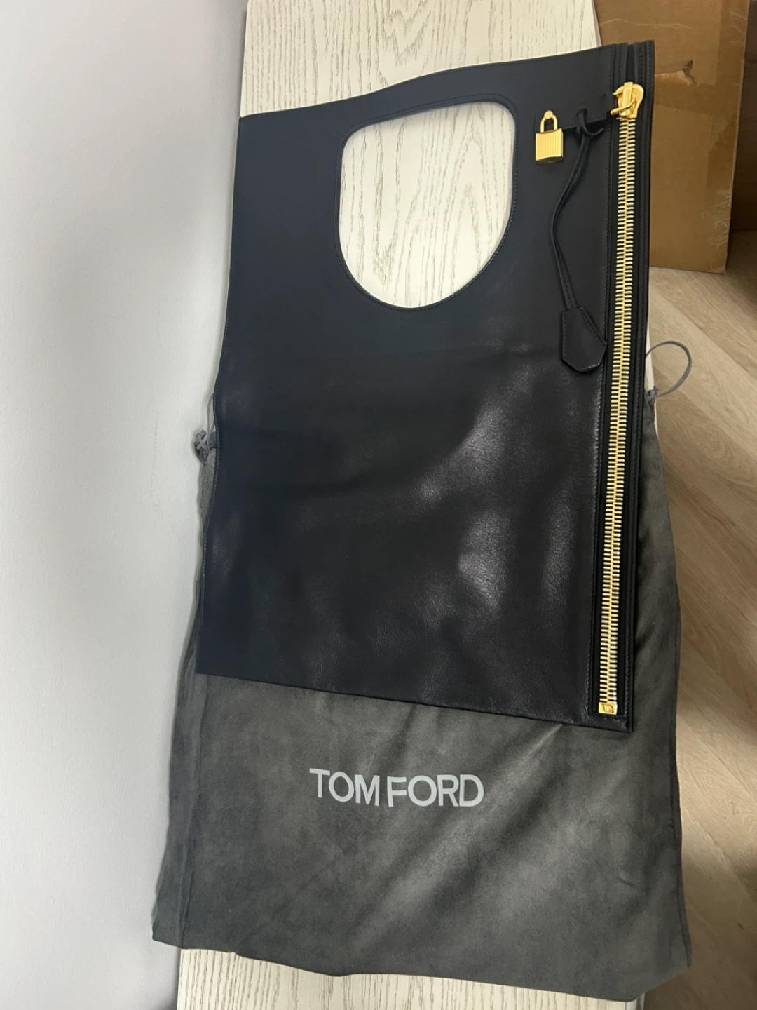 Tom Ford Black Leather Clutch - photo 2