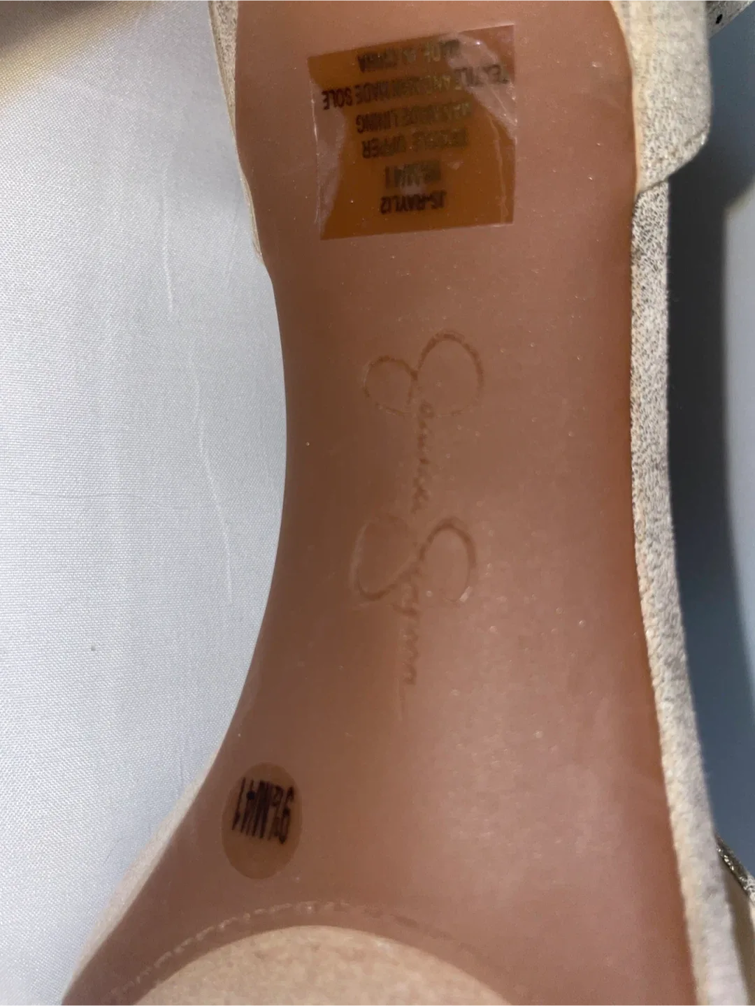 Jessica Simpson Rayli2 Gold Heels - Size 9.5 image indicator(6)