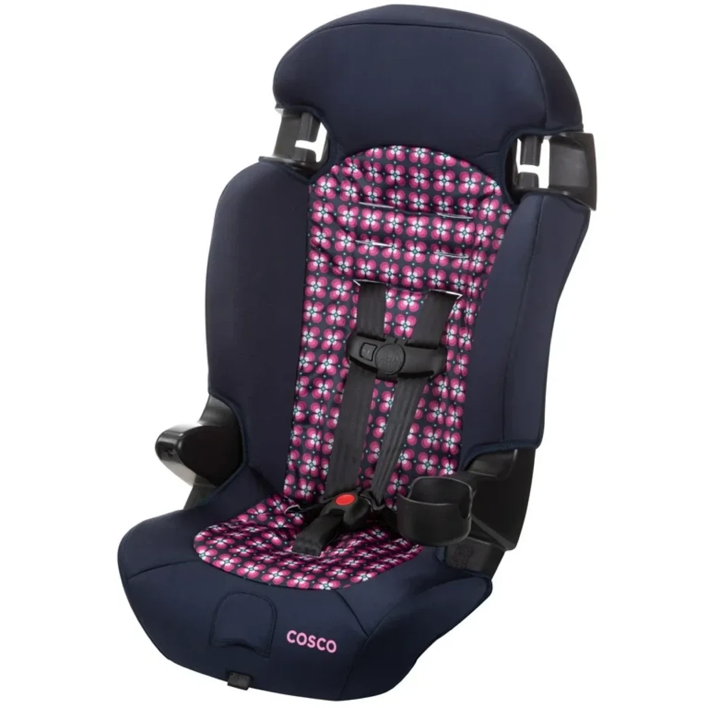 Cosco Finale 2-In-1 Booster Car Seat, Peony Tiles image indicator(4)