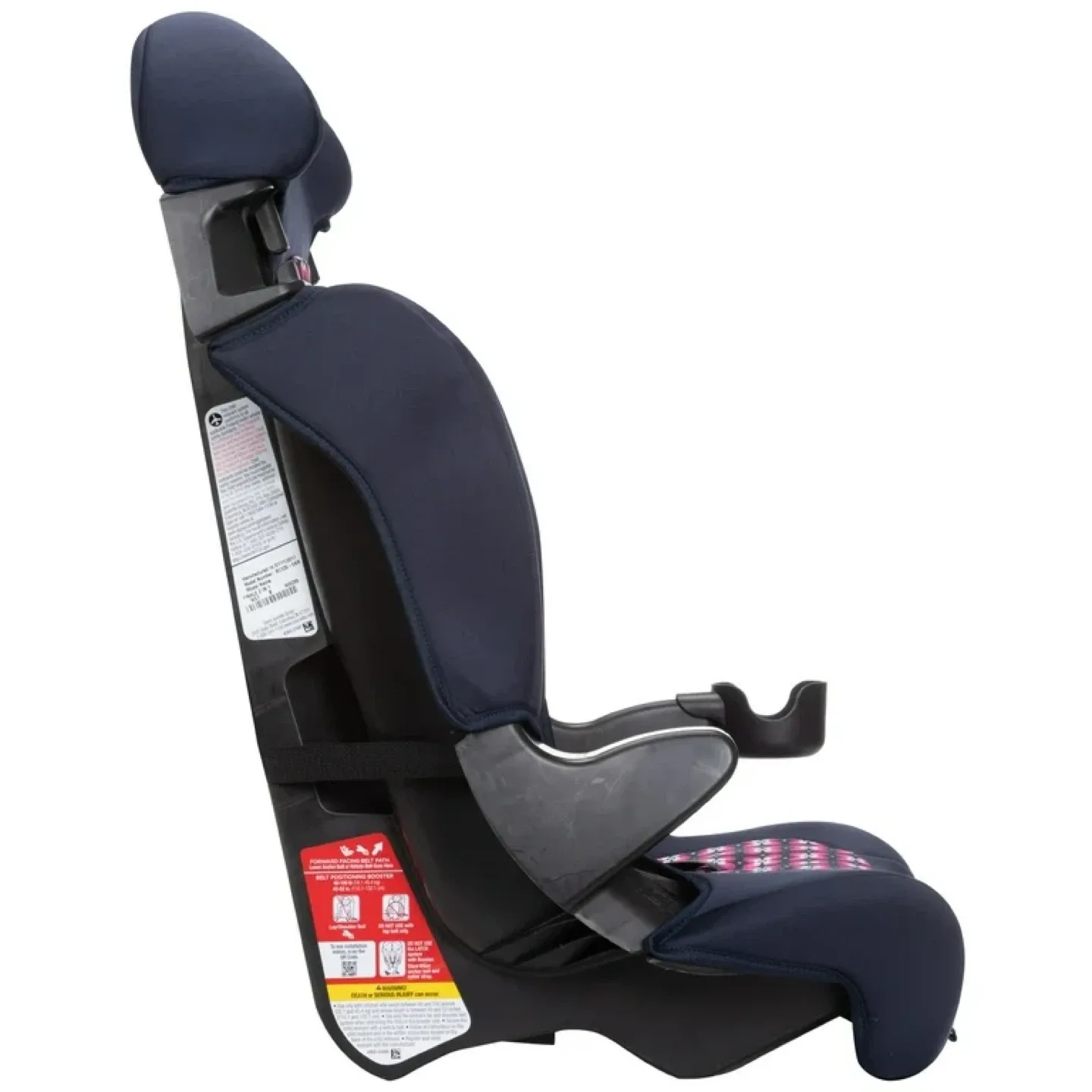 Cosco Finale 2-In-1 Booster Car Seat, Peony Tiles image indicator(7)
