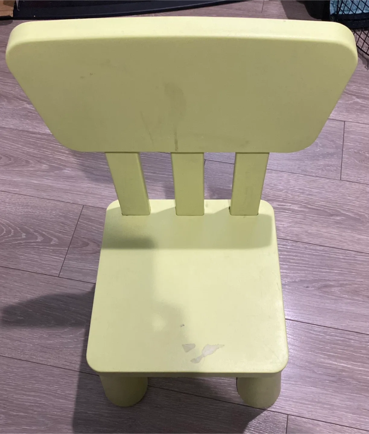 IKEA Mammut Children's Chair - Light Green image indicator(2)