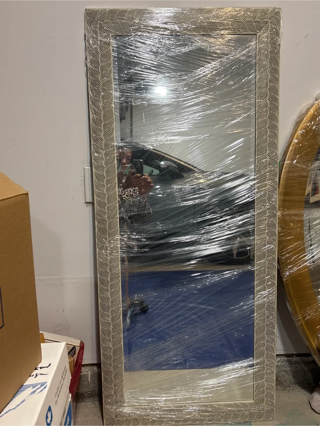 Large Rectangular Wall Mirror thumbnail