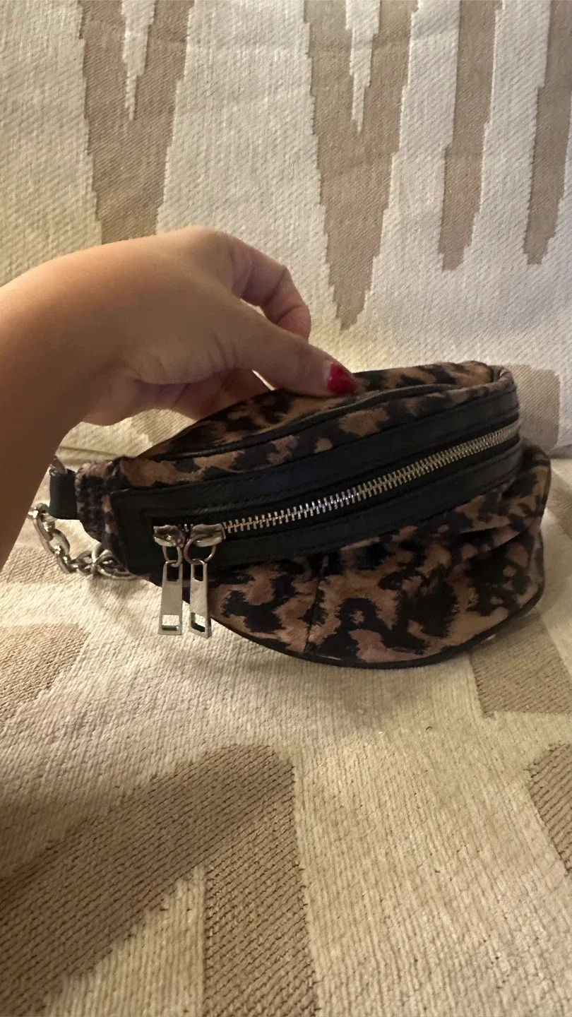 Zara Animal Print Belt Bag thumbnail