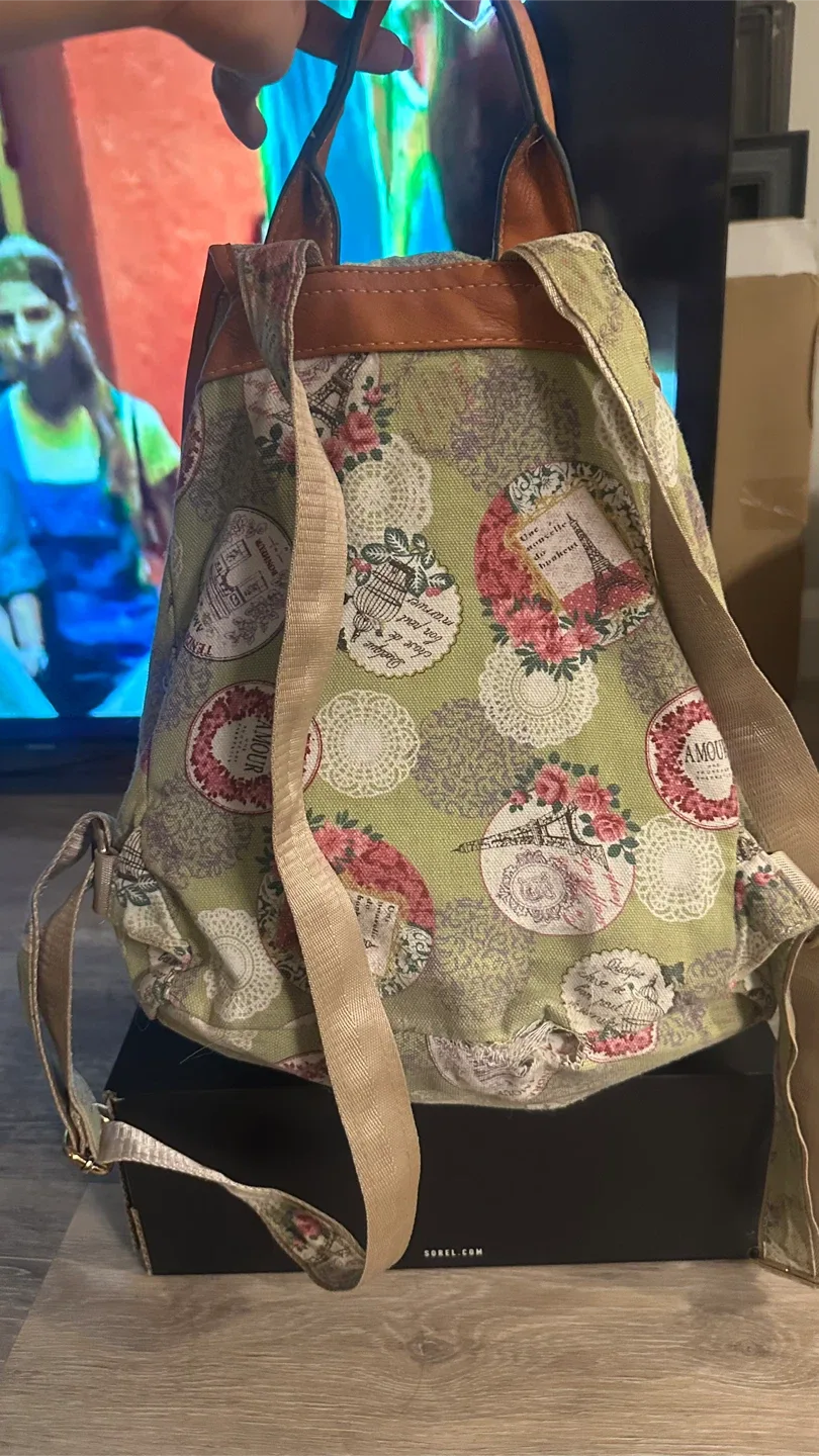 Vintage Style Backpack image indicator(4)