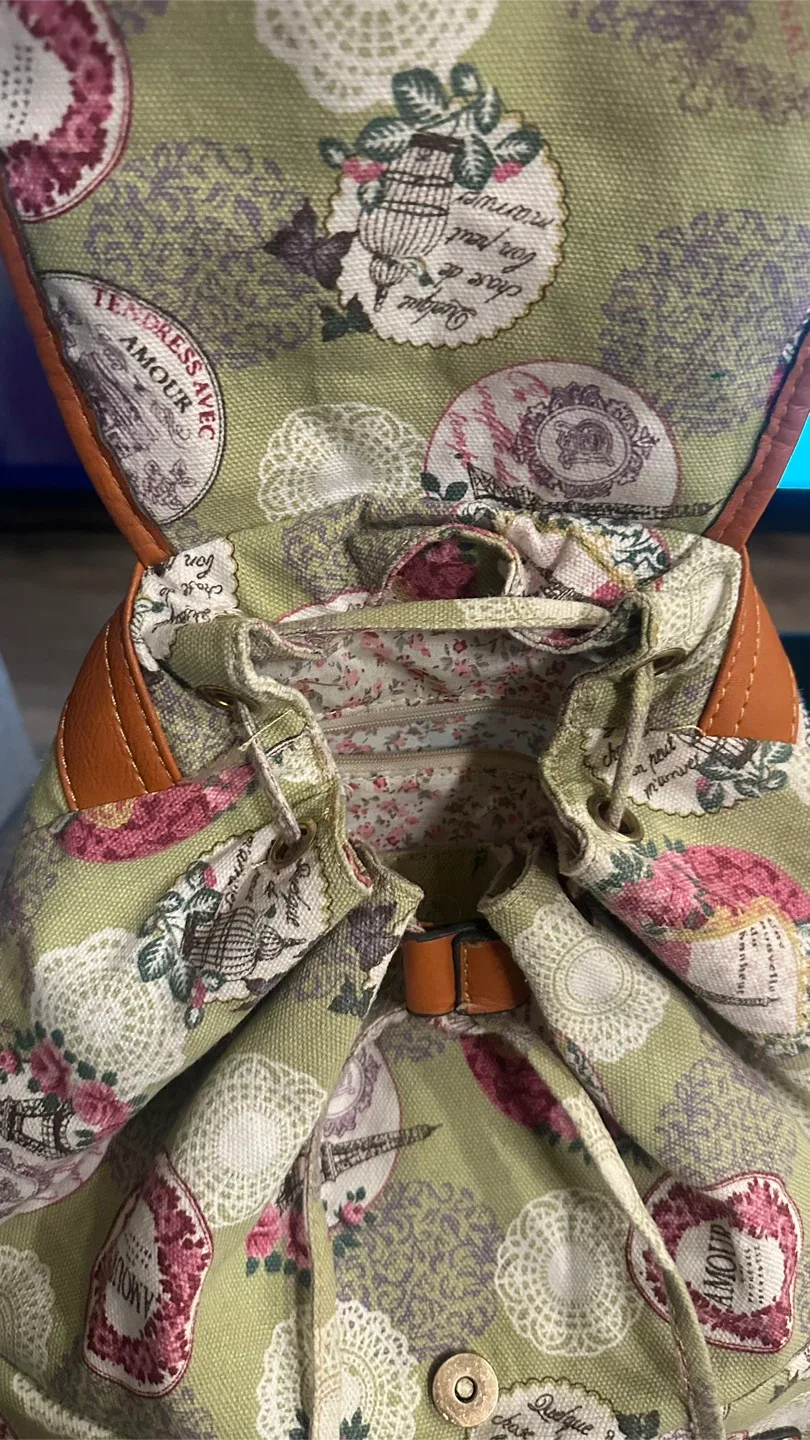 Vintage Style Backpack image indicator(3)