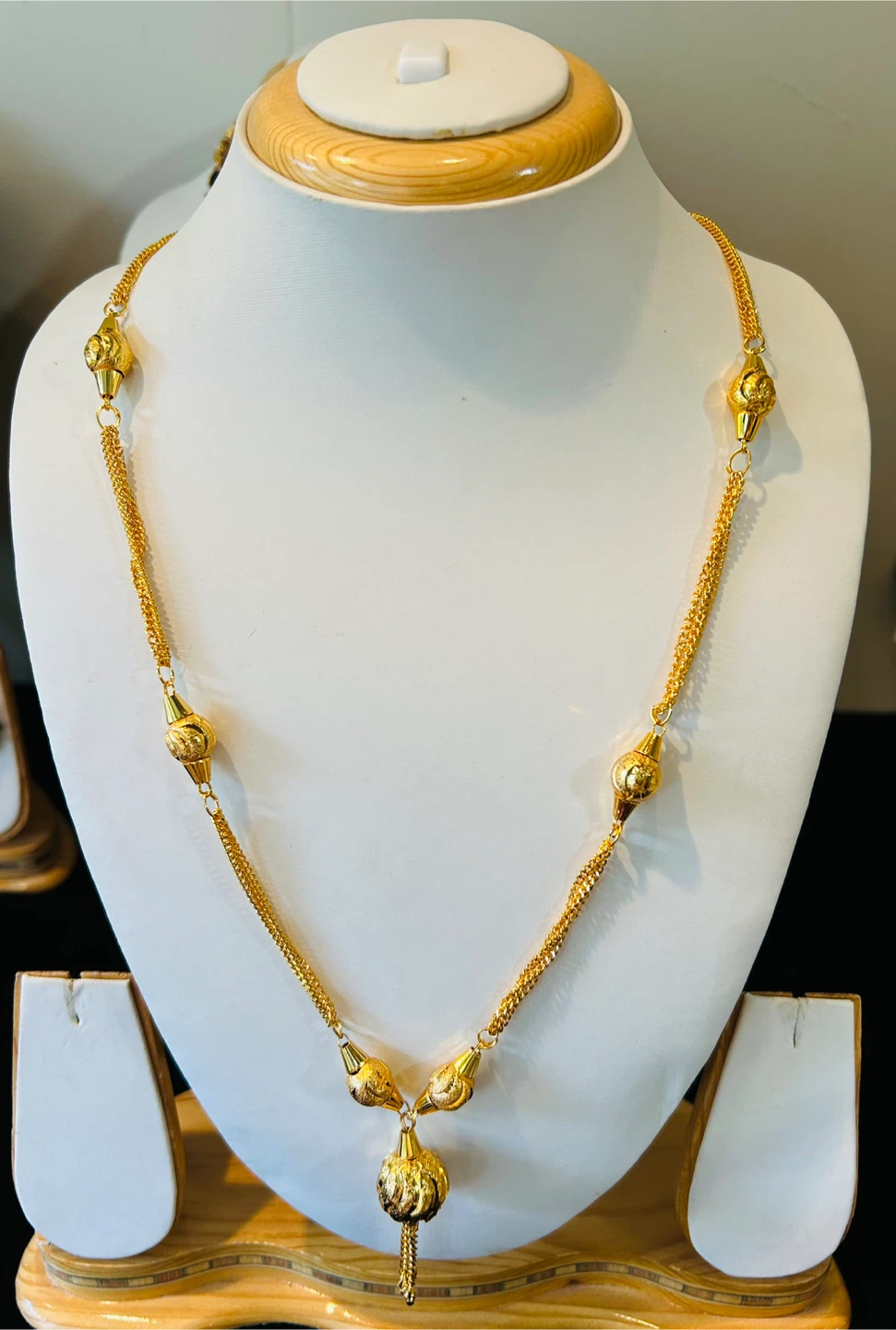 Designer gold plated chain