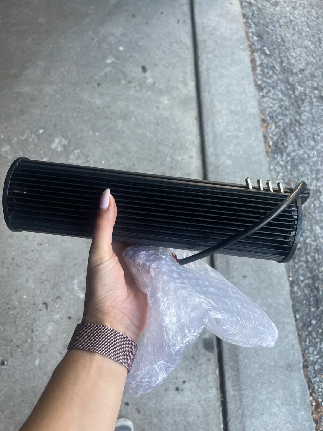 New 12 Inch LED Light Bar for Truck/SUV image indicator(3)