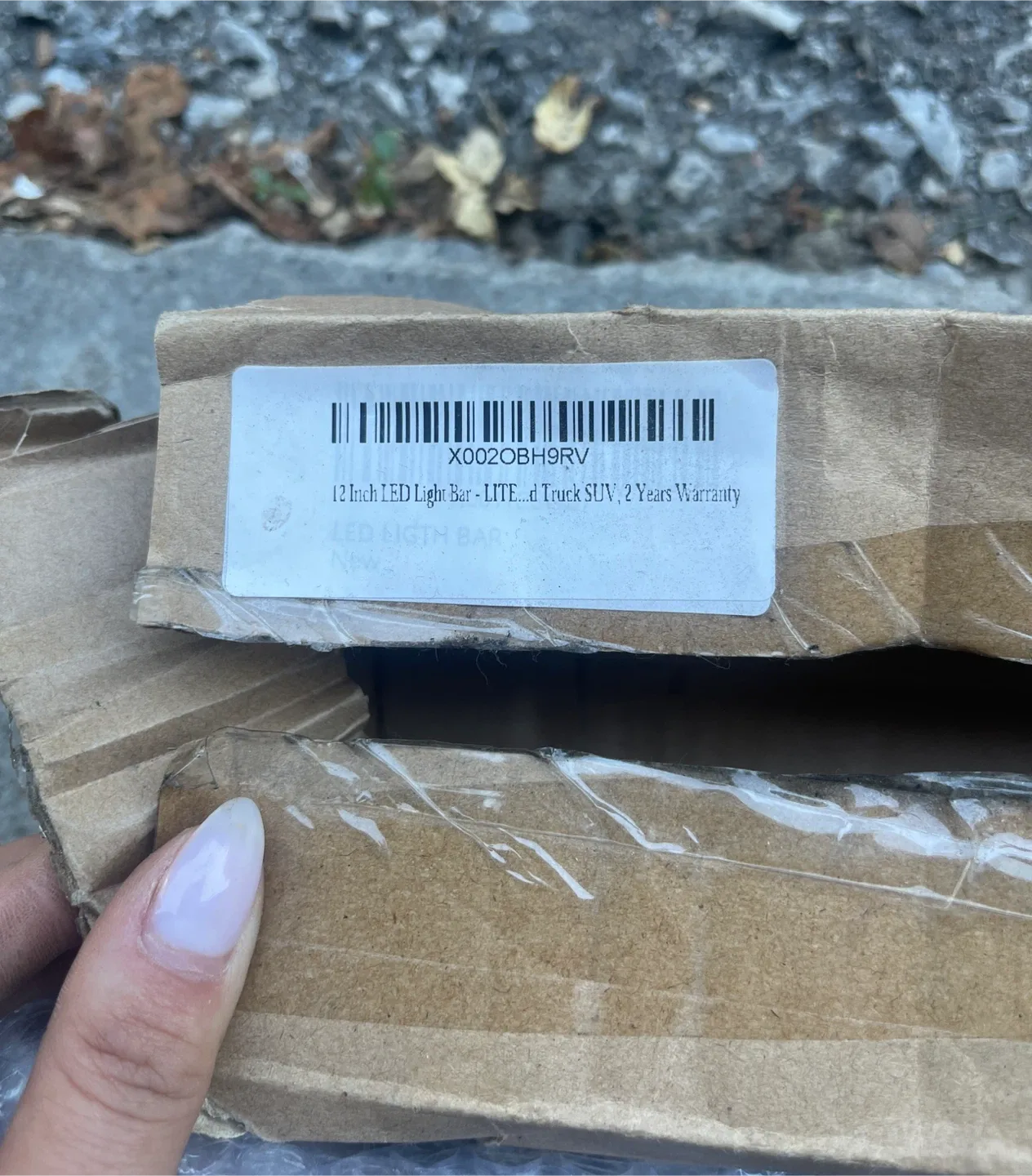 New 12 Inch LED Light Bar for Truck/SUV image indicator(2)