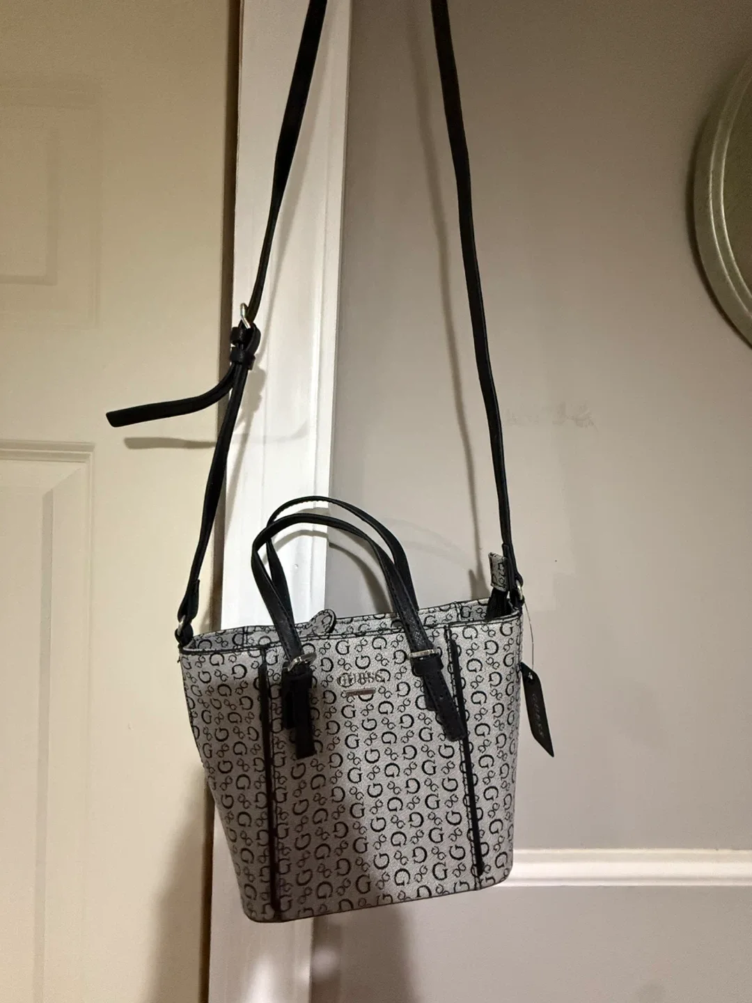 Guess Edgington Mini Satchel Bag