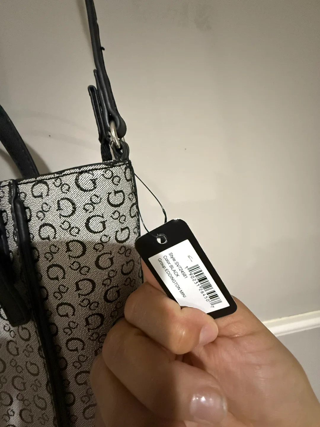 Guess Edgington Mini Satchel Bag image indicator(2)