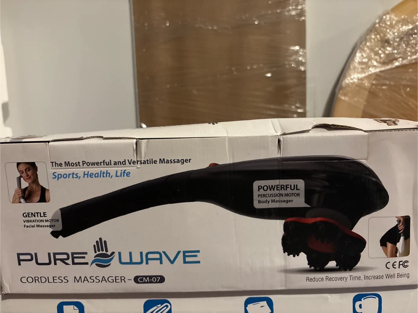 Pure Wave CM-07 Cordless Massager image indicator(3)