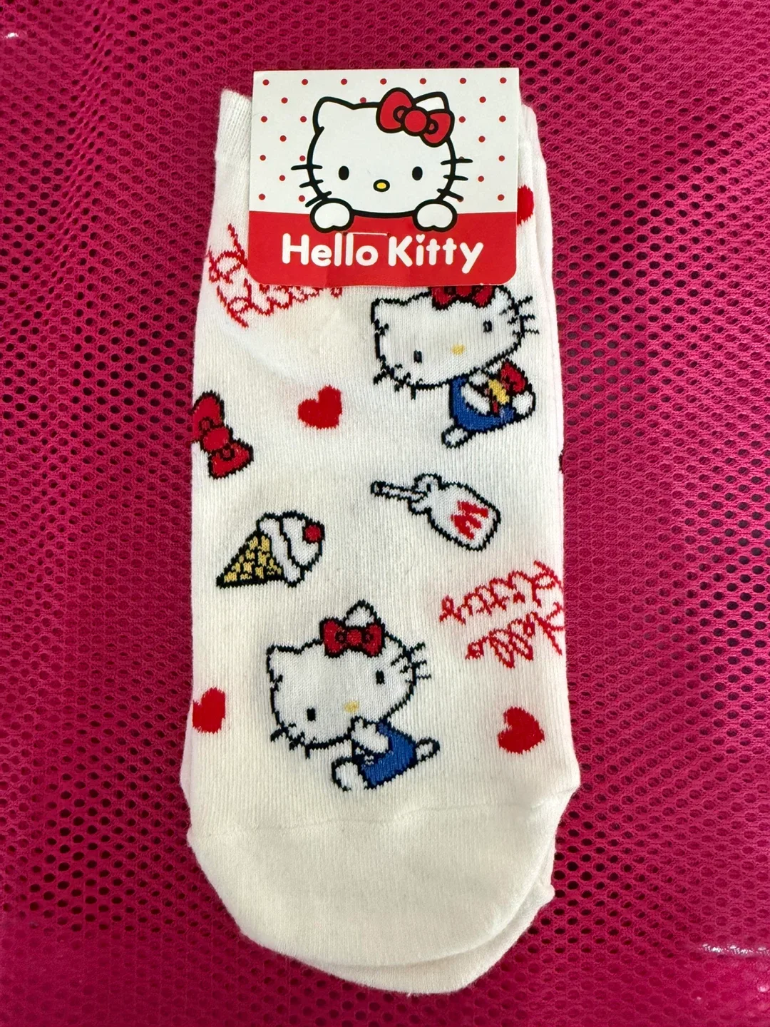 Hello Kitty Women's/Teens Socks (3 sets for $9.00) - Brand New image indicator(2)