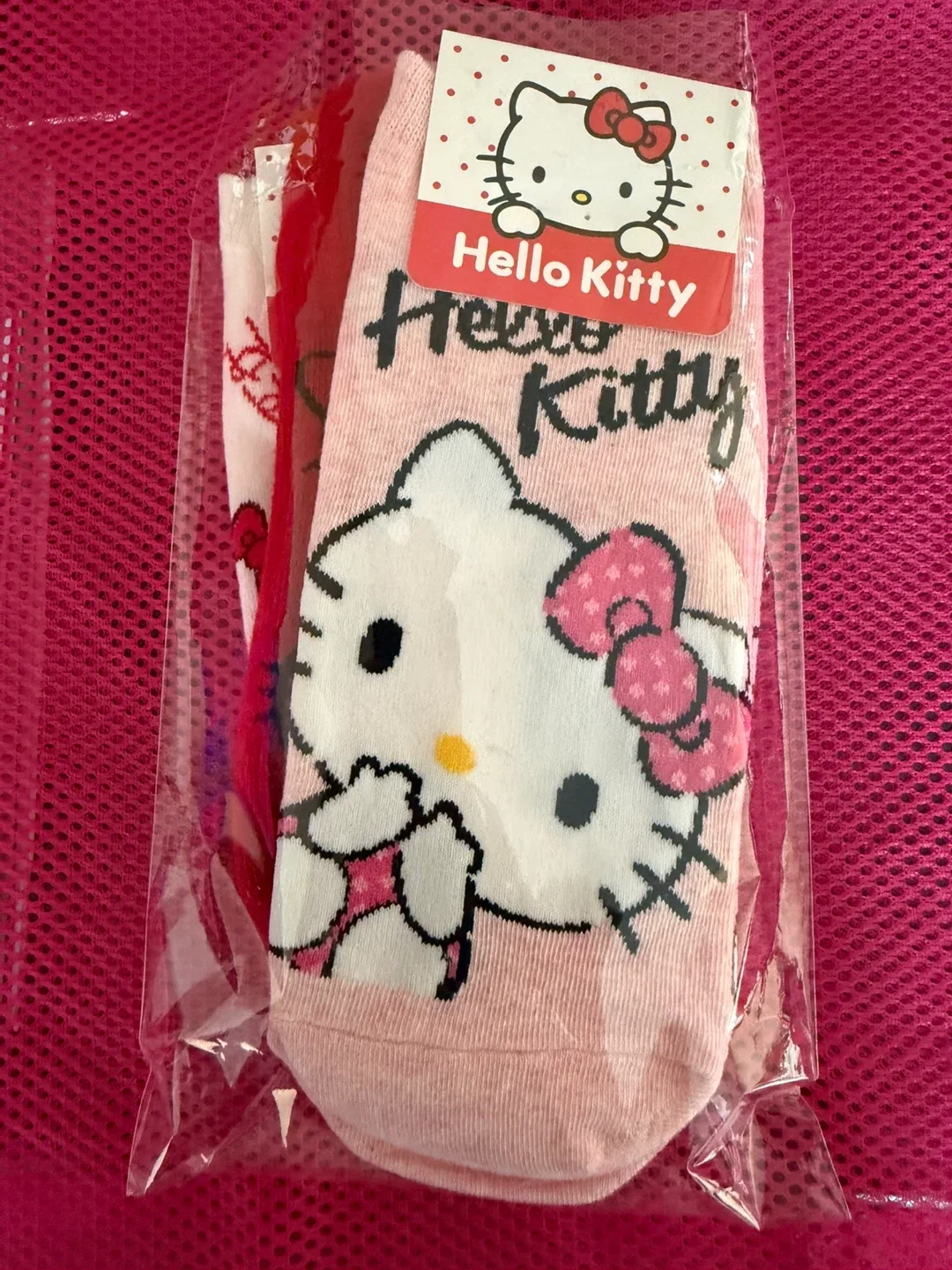 Hello Kitty Women's/Teens Socks (3 sets for $9.00) - Brand New image indicator(8)