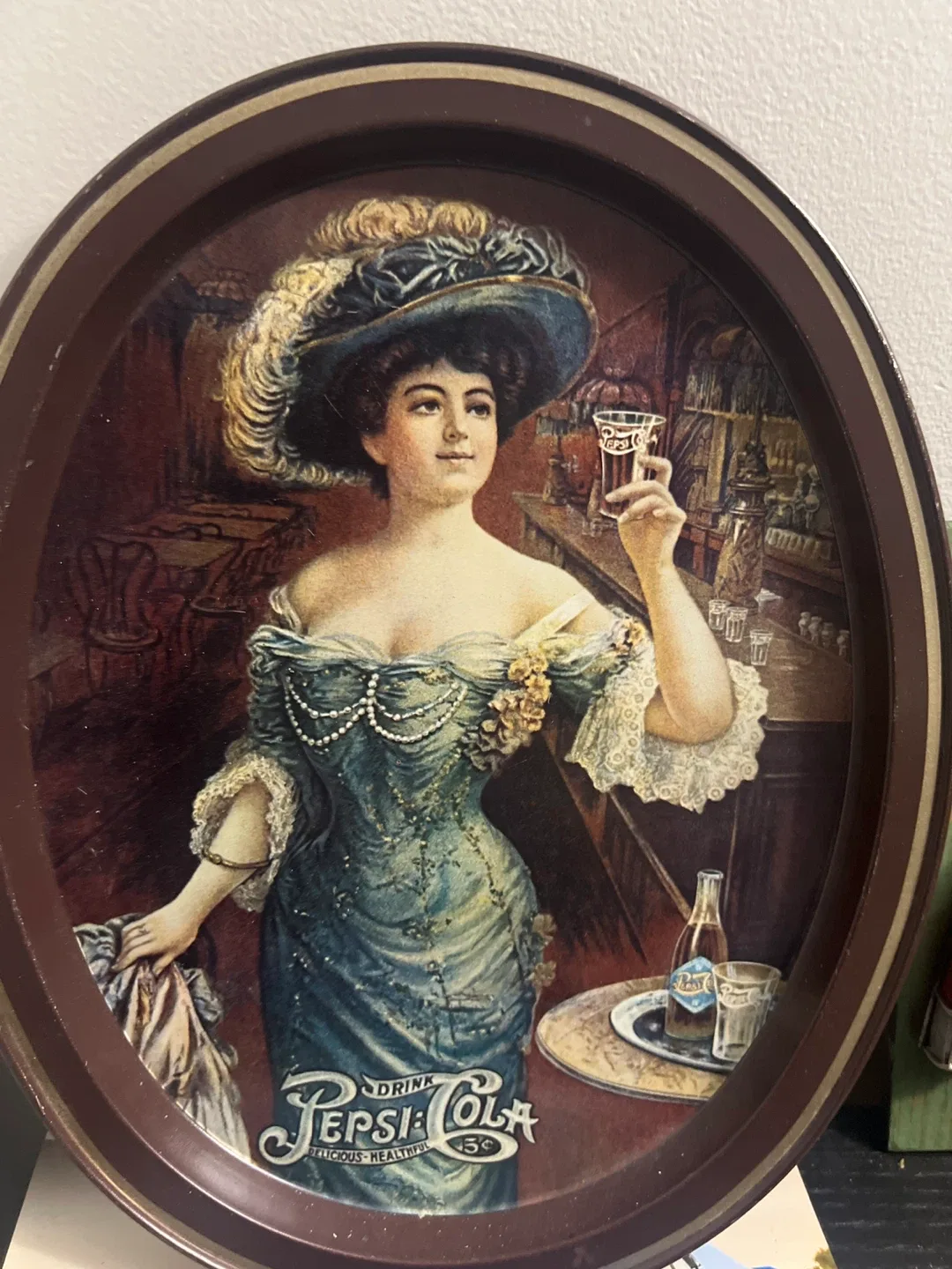 Vintage Pepsi Cola Serving Tray