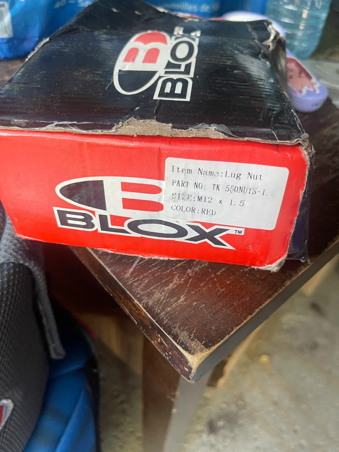 BLOX Red Lug Nuts - M12 x 1.5 image indicator(4)